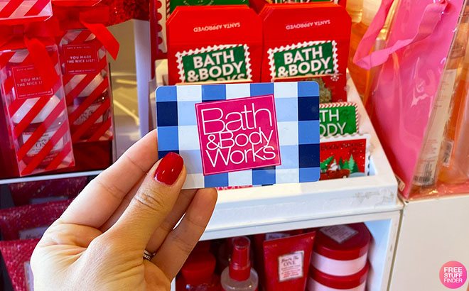 how to get free bath and body works gift cards