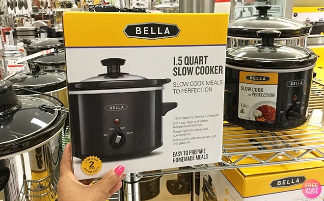Bella 1.5-quart Slow Cooker only $5.99 (Reg. $15!)