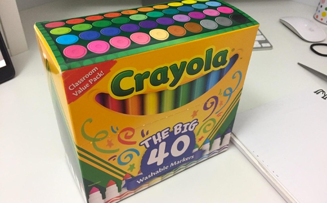 Descubrir 72 Imagen Crayola Supertips 100 Sams Club Abzlocal Mx