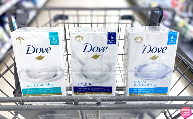 Dove Soap Bars 6-Pack at Walgreens