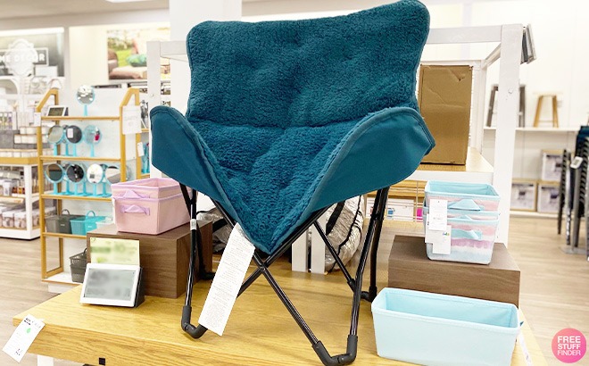 Sherpa Butterfly Chair $38 Shipped | Free Stuff Finder