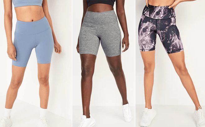 old navy womens activewear shorts