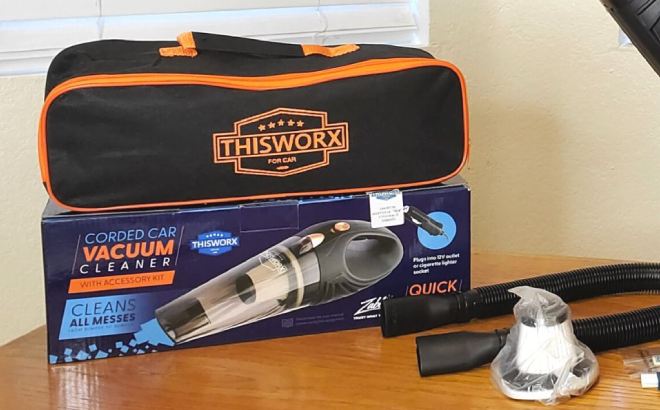 Portable Car Vacuum Kit $19