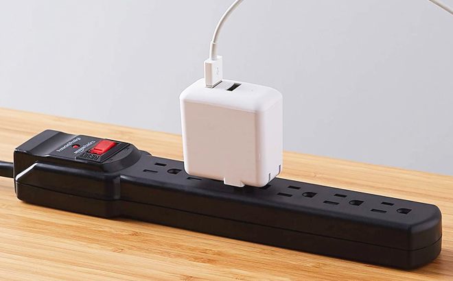 6-Outlet Power Strip 2-Pack for $6.99