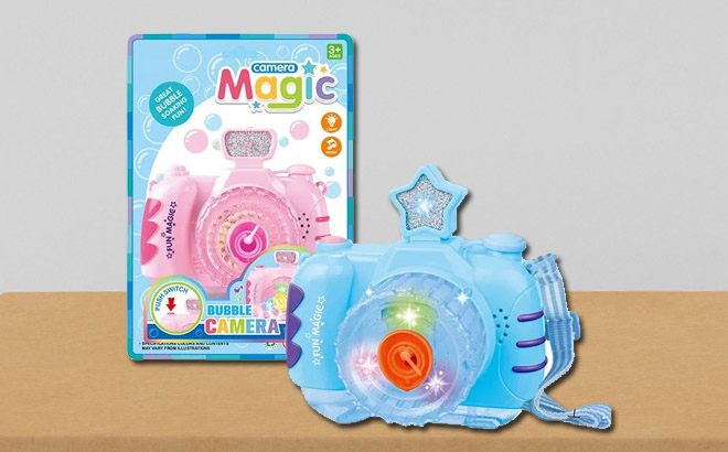 Camera Bubble Machine $7.99 Shipped