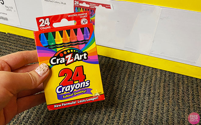 Office Depot Brand Crayons Assorted Colors 24 Crayons Per Pack Box Of 12  Packs - Office Depot