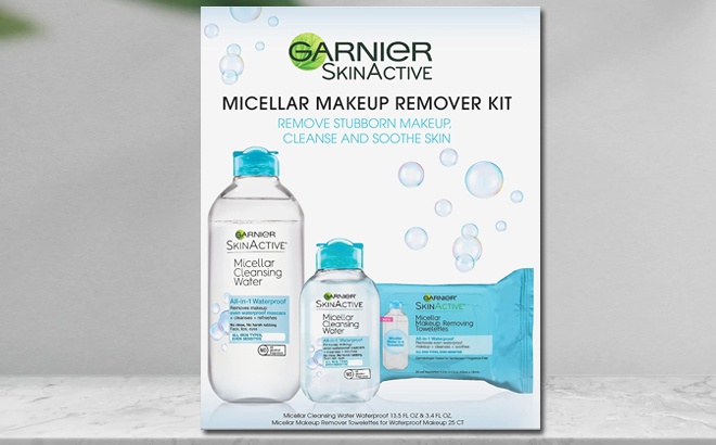 Garnier Makeup Remover Kit $10