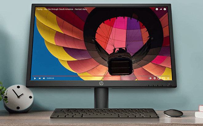 HP 21.5-Inch Monitor $84 Shipped