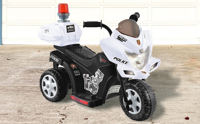 kids police bike