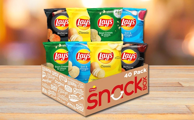 Frito-lay 40-count Variety Pack $16 