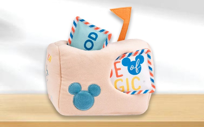 Disney Mickey Mouse Mailbox Plush Toy $7.98