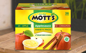 Mott’s Applesauce Cups 36-Count for $10