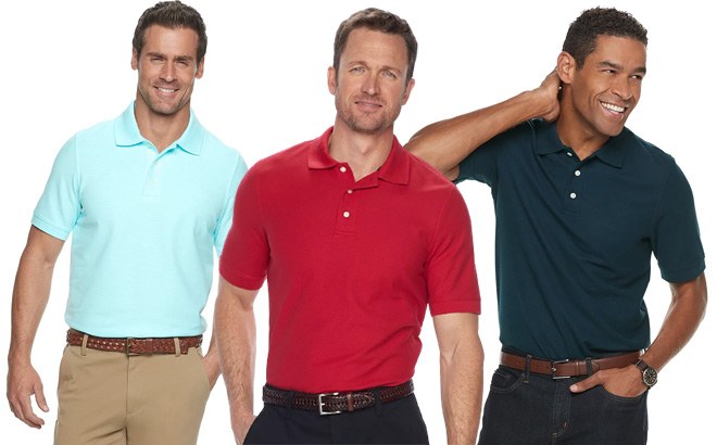 Men’s Polo Tees $6.79