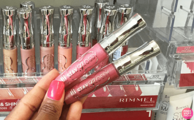 Rimmel Lip Glosses $2.74 Each at Walgreens