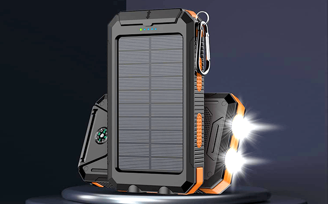 Solar Power Bank 36800mAh