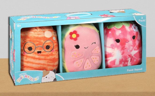 Squishmallows 3-Pack for $15 (Reg $25)