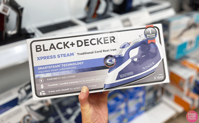 Black+Decker Steam Iron $31