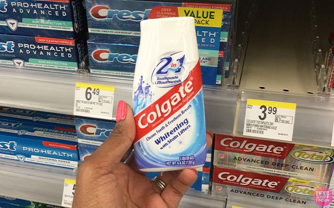 2 FREE Colgate Toothpaste!