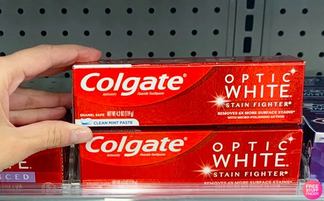 Colgate Toothpaste 49¢ Each