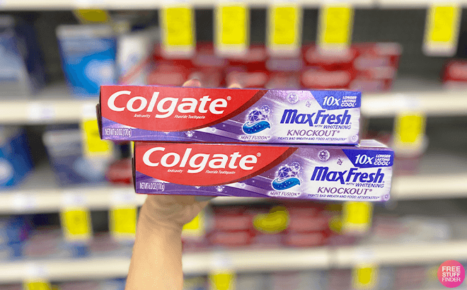 Colgate Max Toothpaste 62¢ Each