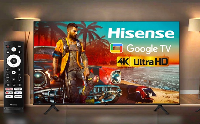 Hisense 55-Inch 4K TV $299 Shipped