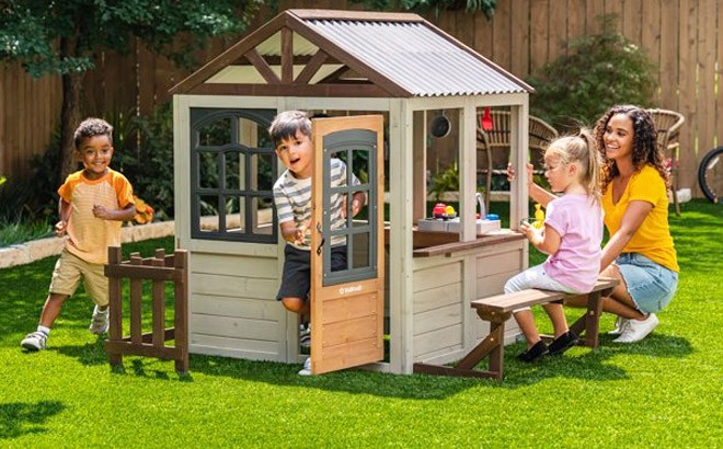 KidKraft Outdoor Playhouse $99 Shipped