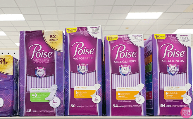 Free Sample of Poise Panty - Free Product Samples