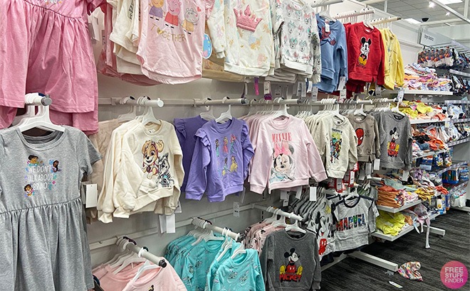 Disney Toddler Sweatshirts $12 at Target