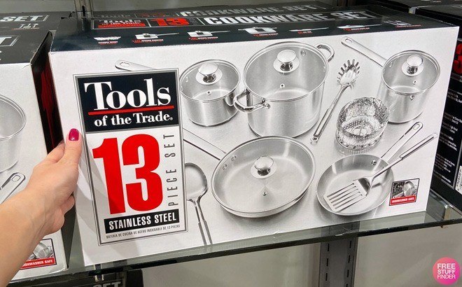 13-Piece Cookware Set $29 Shipped