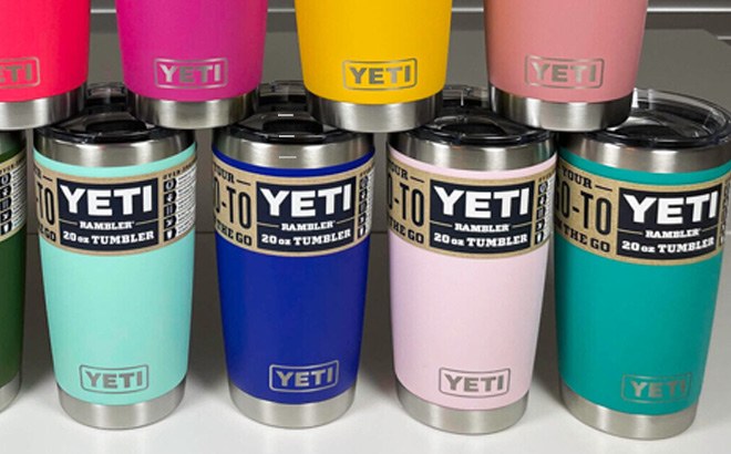launches rare YETI sale with up to 50% off steel tumblers, mugs, and  more from $15