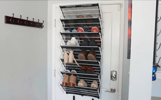 Over the Door Shoe Rack $39 Shipped