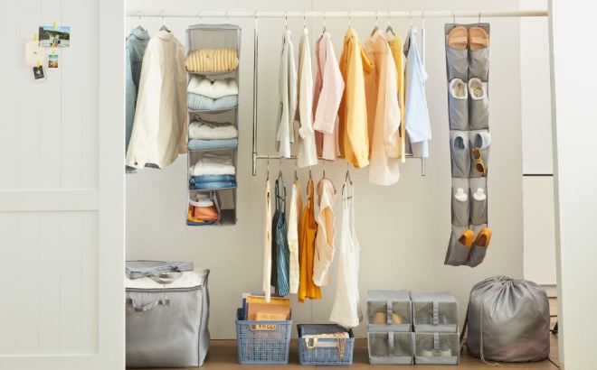 Closet Organizer 5-Piece Set $4