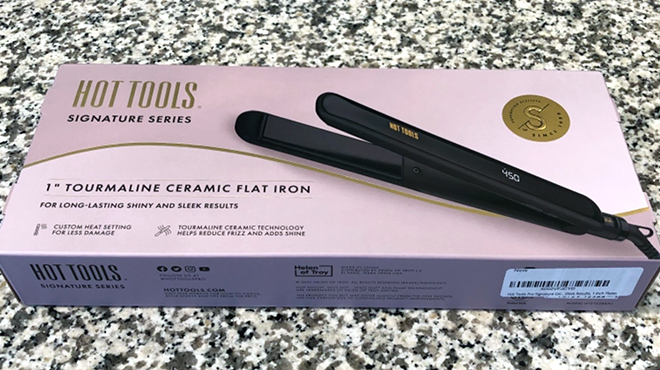 Hot Tools Pro Signature Ceramic Tourmaline Flat Iron