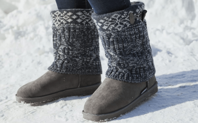 Muk Luks Women's Boots $21.99 Shipped