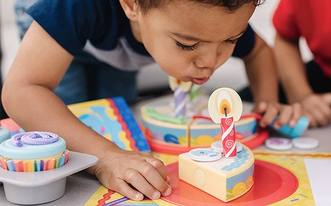 Melissa & Doug Birthday Play Set $10