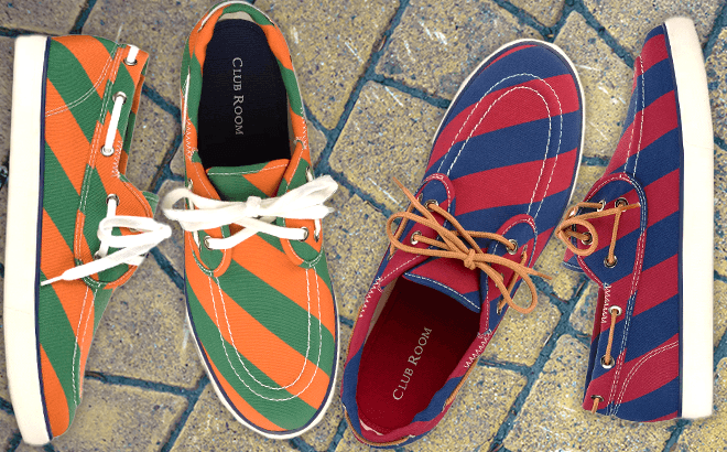 Men’s Boat Shoes $21