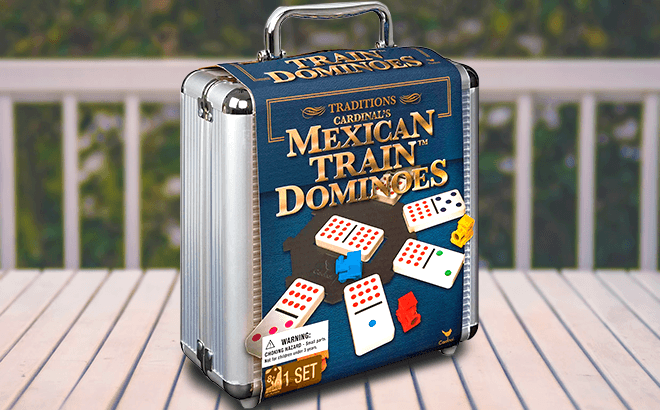 Mexican Train Dominoes Set $12.30