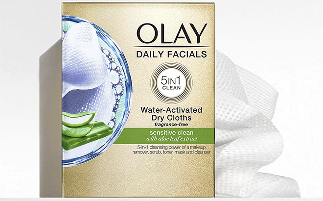 Olay 33-Count Daily Makeup Wipes $6.96