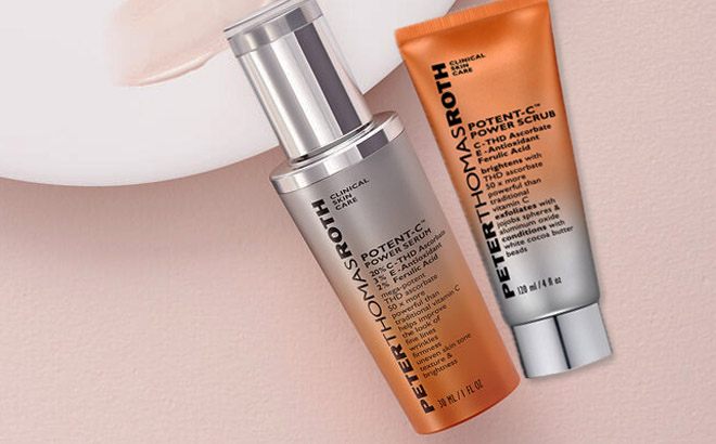 Peter Thomas Roth Serum & Scrub Duo $53 Shipped