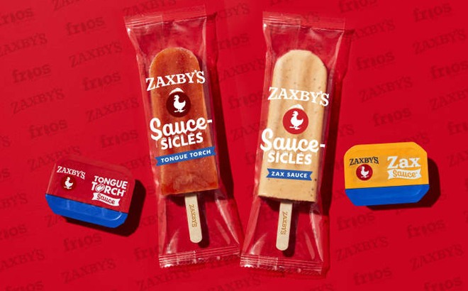 FREE Zaxby’s Sauce-Flavored Popsicles