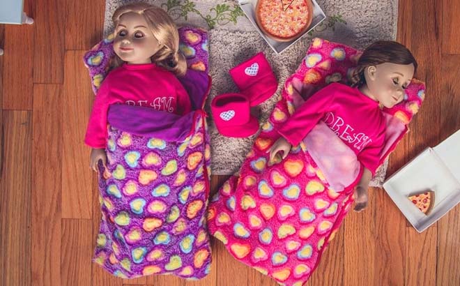 Sleeping Bags for 18-Inch Dolls $10 Shipped