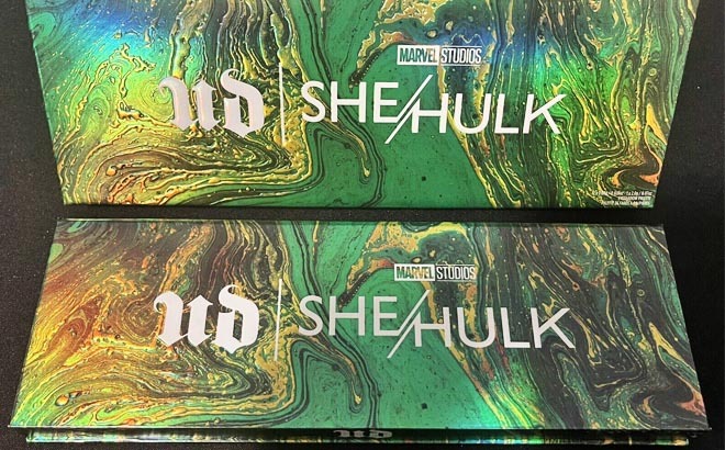 UD x Marvel She-Hulk Eye Shadow Palette $45