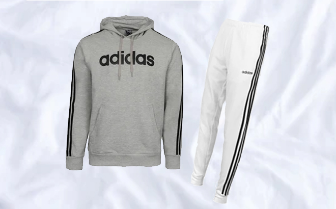 Adidas Men's Hoodie & Joggers $40