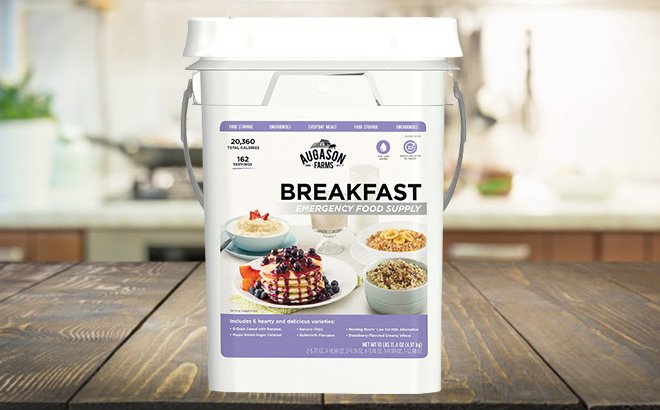 Augason Farms 4-Gallon Breakfast Mix $57 Shipped