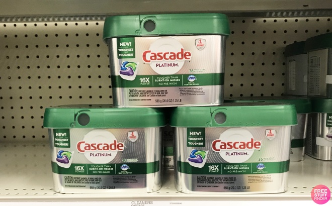 3 Cascade 36-Count Action Pacs $6.66 Each