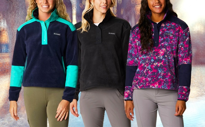 Columbia Women’s Pullovers $25 Shipped