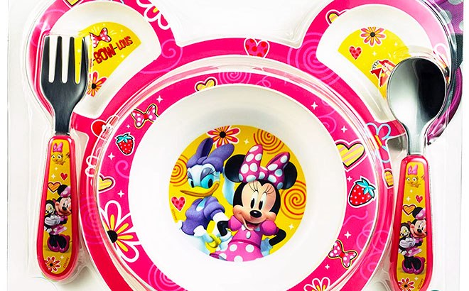 Disney Minnie Mouse Feeding Set $11