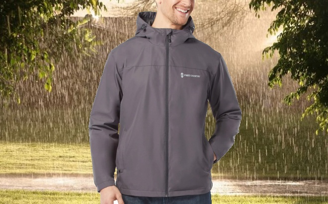 Men’s Rain Jacket $13