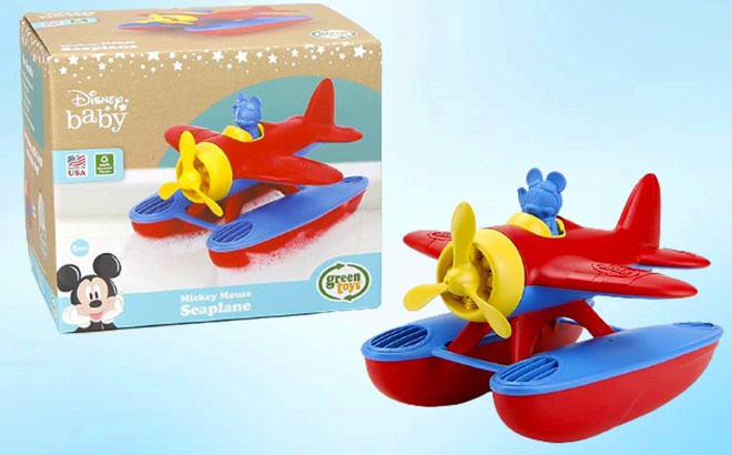 Green Toys Disney Mickey Seaplane $5