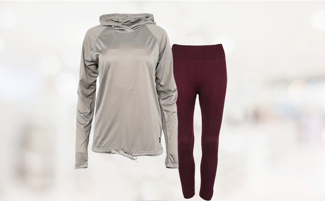 Under Armour Hoodie + Leggings $19